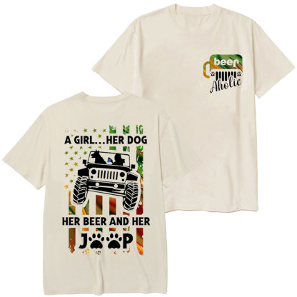 Jp Dog Beer Aholic T-Shirt