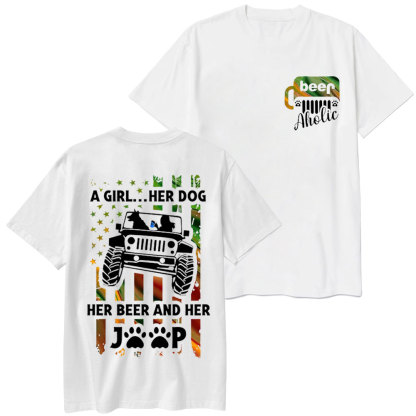 Jp Dog Beer Aholic T-Shirt