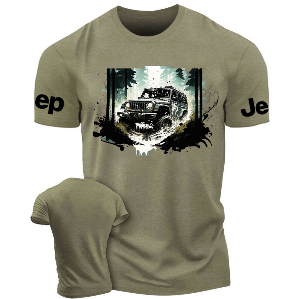 Watercolor Jp Jungle Adventure T-Shirt