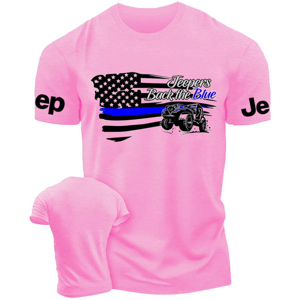 Jpers Back the Blue US Flag T-Shirt