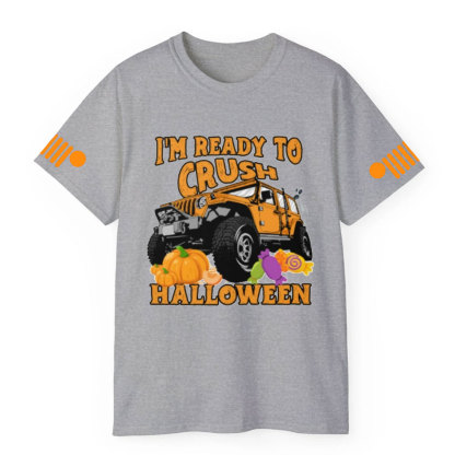 I’m Ready To Crush Halloween Day Pumpkin Jp T-shirt