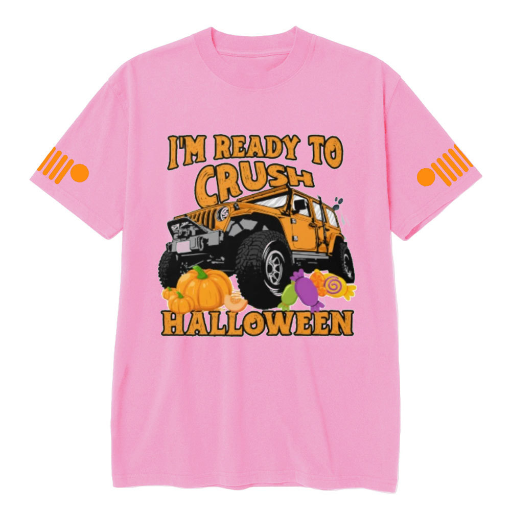 I’m Ready To Crush Halloween Day Pumpkin Jp T-shirt