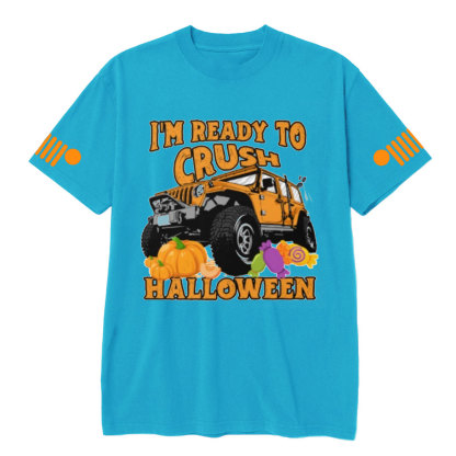 I’m Ready To Crush Halloween Day Pumpkin Jp T-shirt