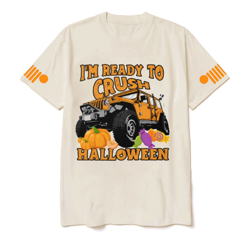 I’m Ready To Crush Halloween Day Pumpkin Jp T-shirt