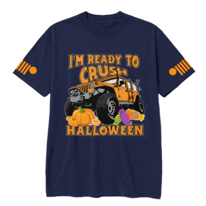 I’m Ready To Crush Halloween Day Pumpkin Jp T-shirt