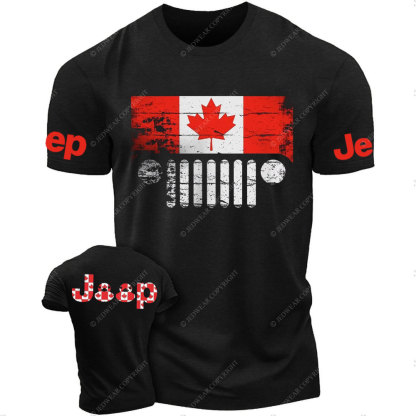 Canadian Duck Jp Flag T-Shirt