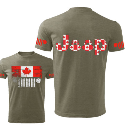 Canadian Duck Jp Flag T-Shirt