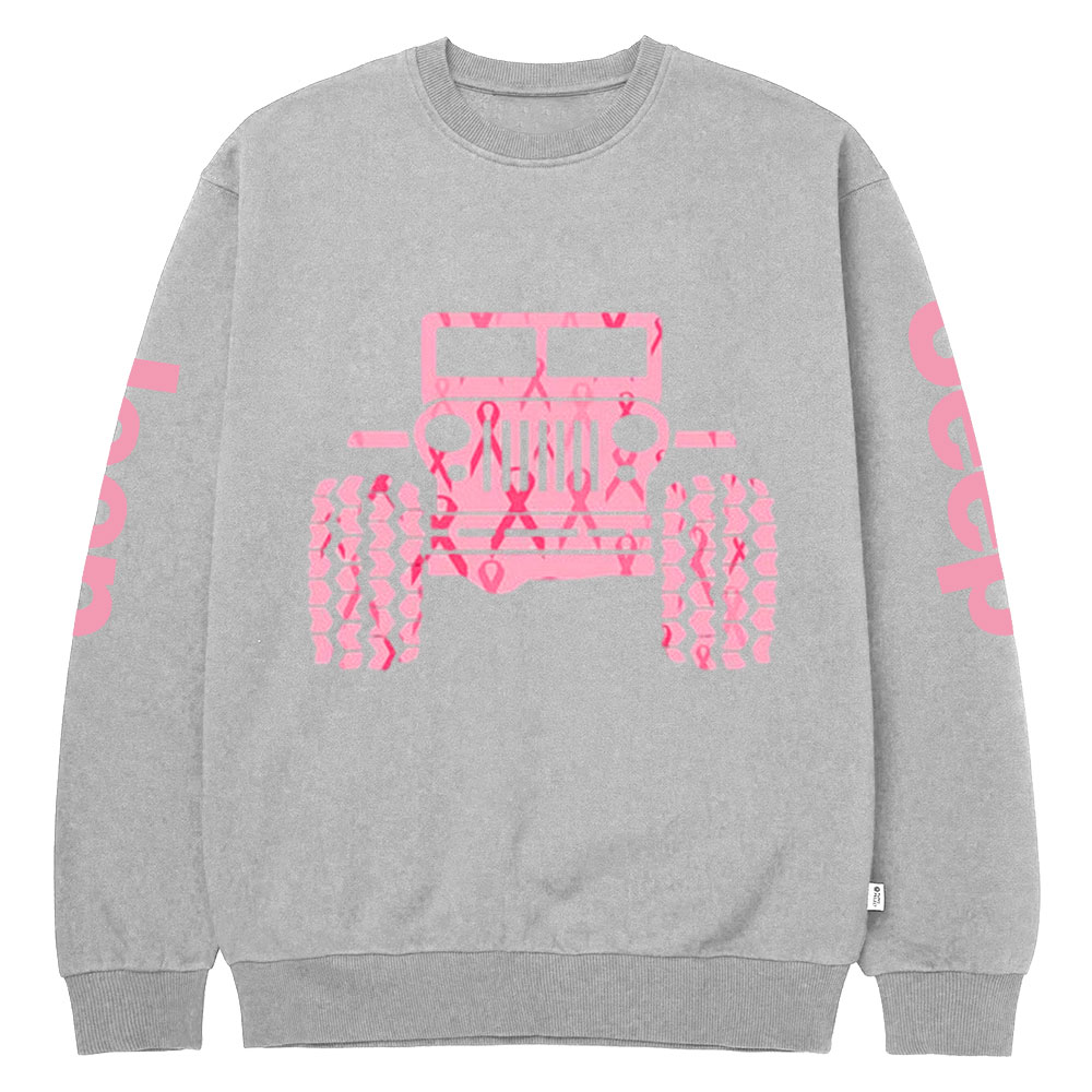 Jp Breast Cancer Awareness Crew Neck Sweatshirt