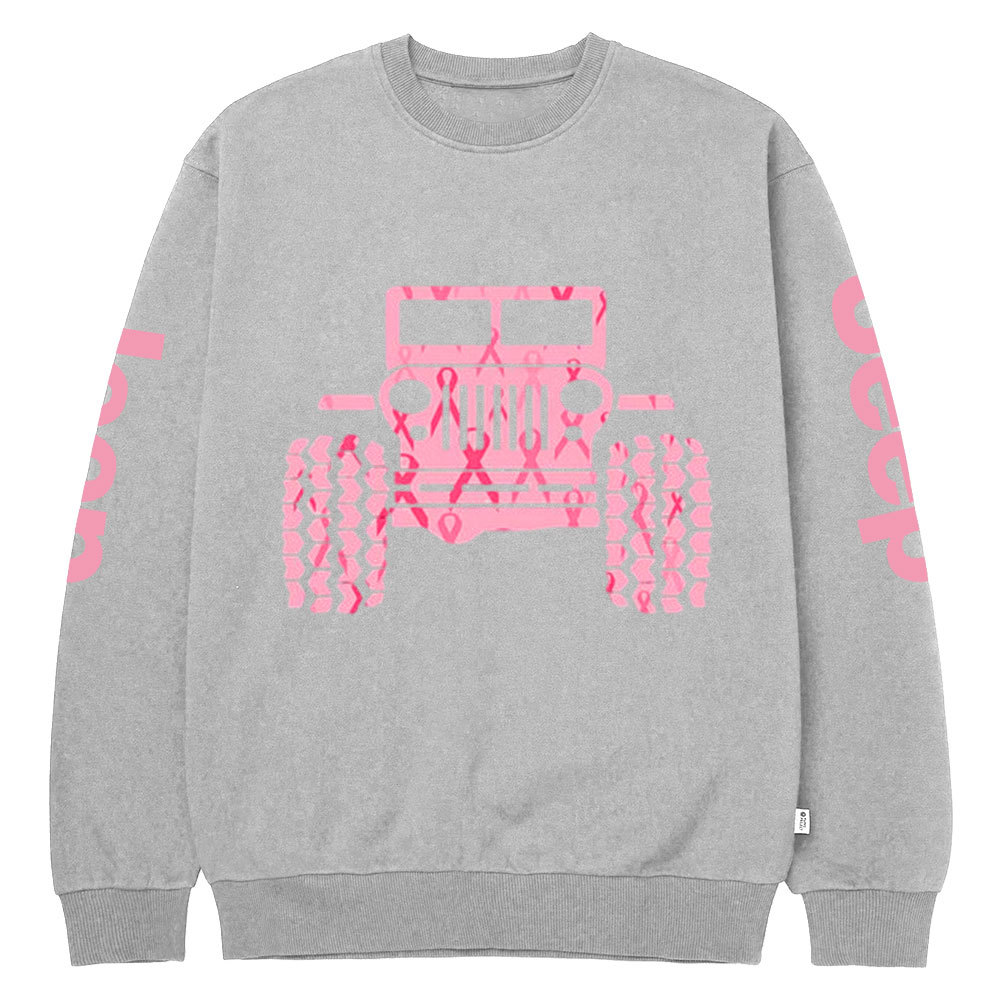 Jp Breast Cancer Awareness Crew Neck Sweatshirt