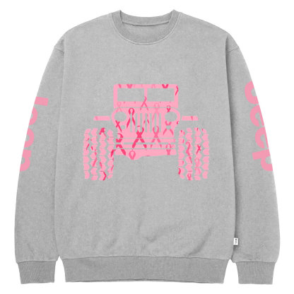 Jp Breast Cancer Awareness Crew Neck Sweatshirt