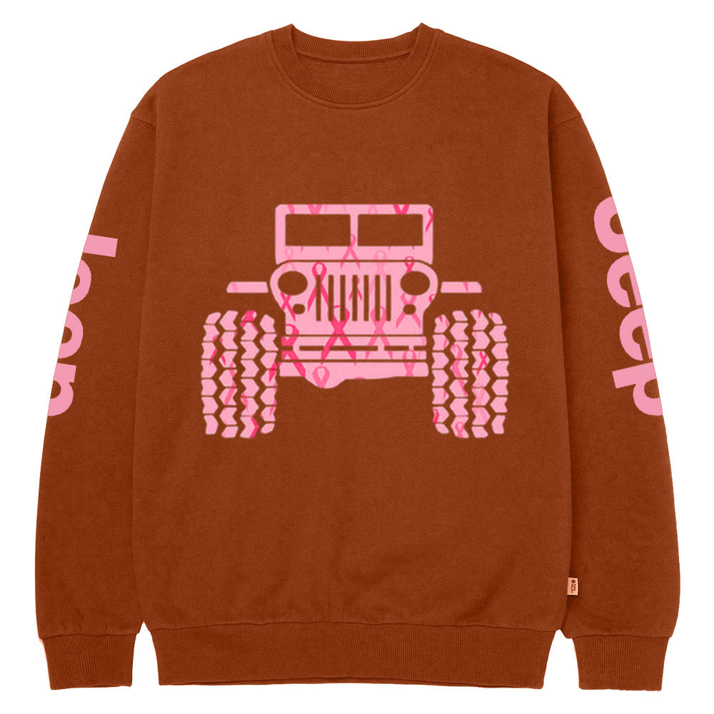 Jp Breast Cancer Awareness Crew Neck Sweatshirt