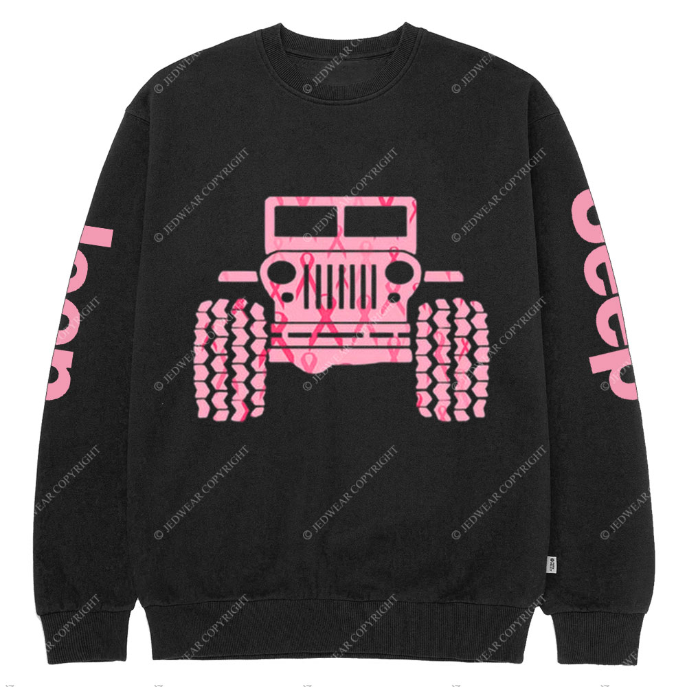 Jp Breast Cancer Awareness Crew Neck Sweatshirt
