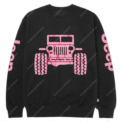 Jp Breast Cancer Awareness Crew Neck Sweatshirt