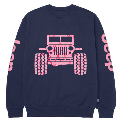 Jp Breast Cancer Awareness Crew Neck Sweatshirt