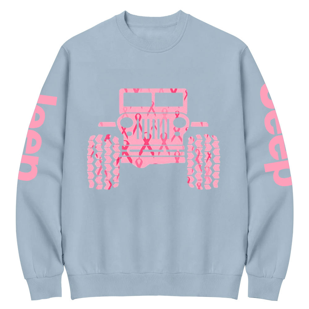Jp Breast Cancer Awareness Crew Neck Sweatshirt