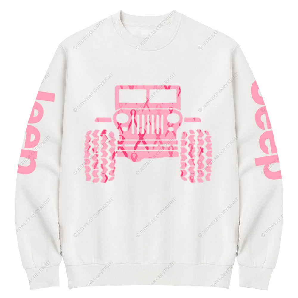 Jp Breast Cancer Awareness Crew Neck Sweatshirt