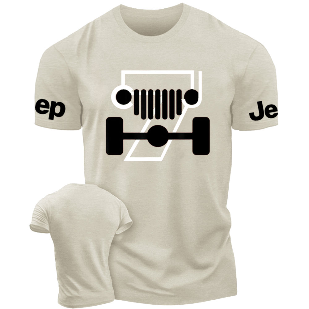 CJ-7 Off-Roading Love Design T-shirt