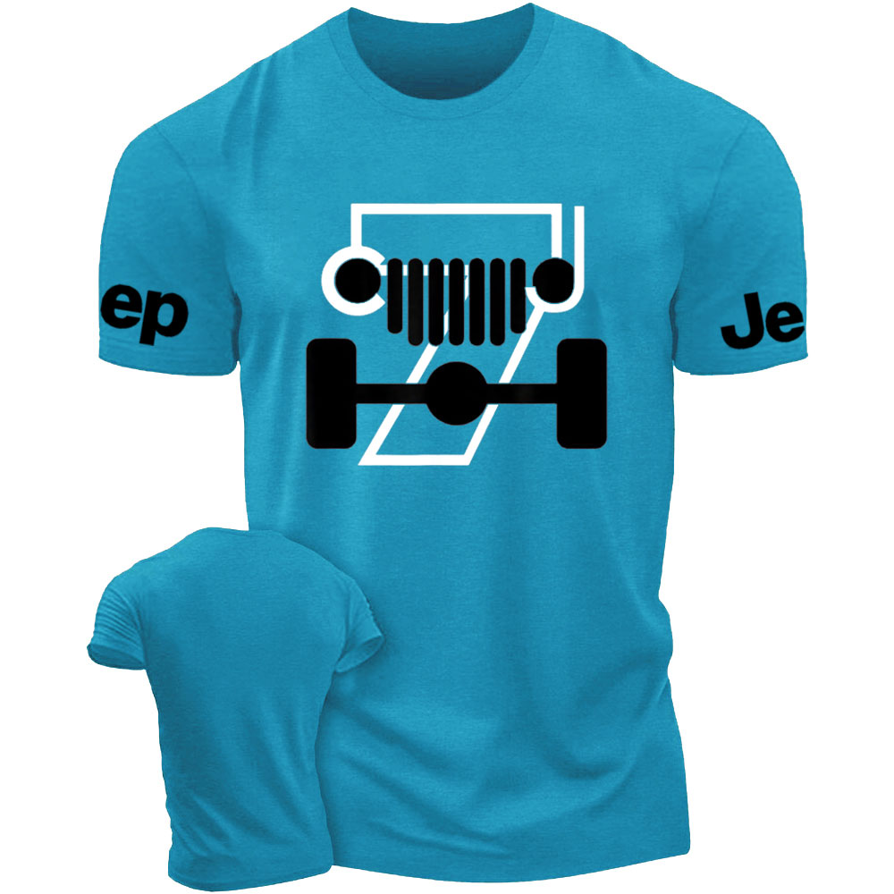 CJ-7 Off-Roading Love Design T-shirt