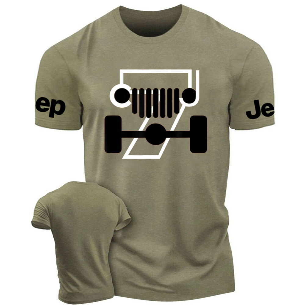 CJ-7 Off-Roading Love Design T-shirt
