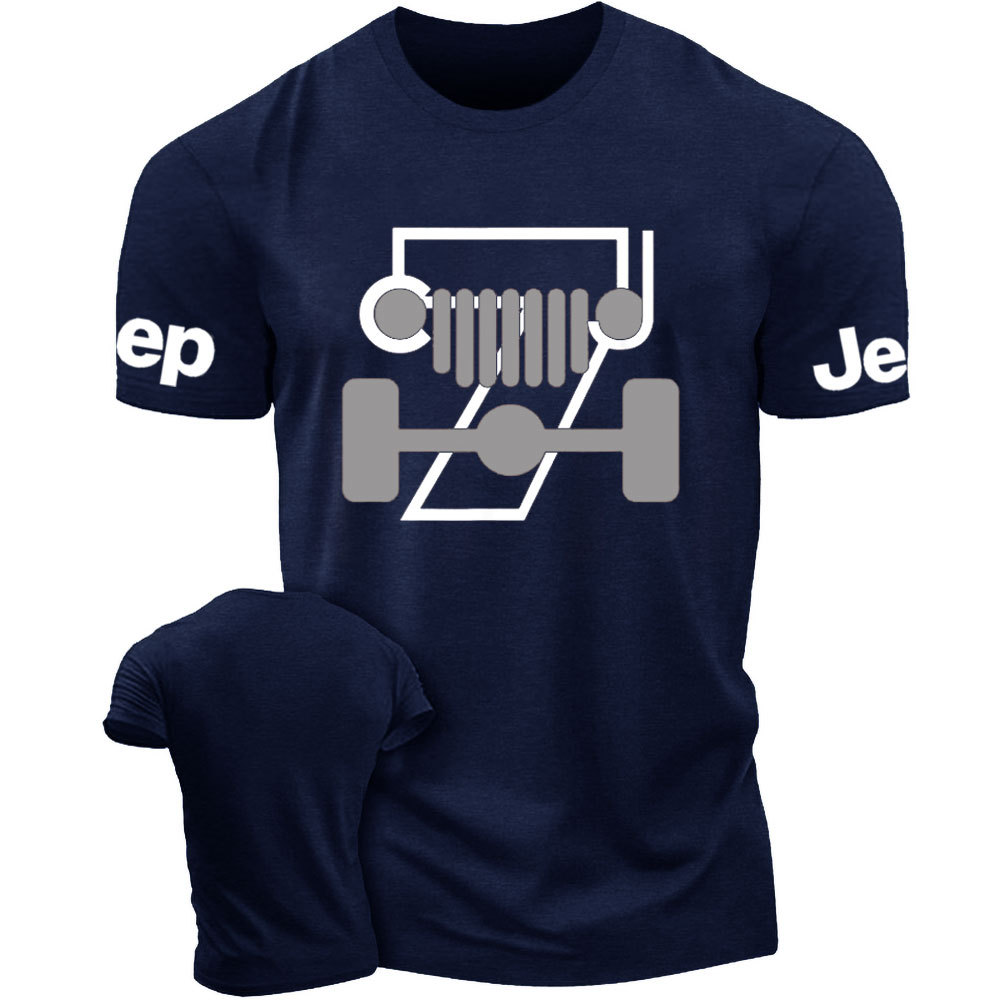 CJ-7 Off-Roading Love Design T-shirt