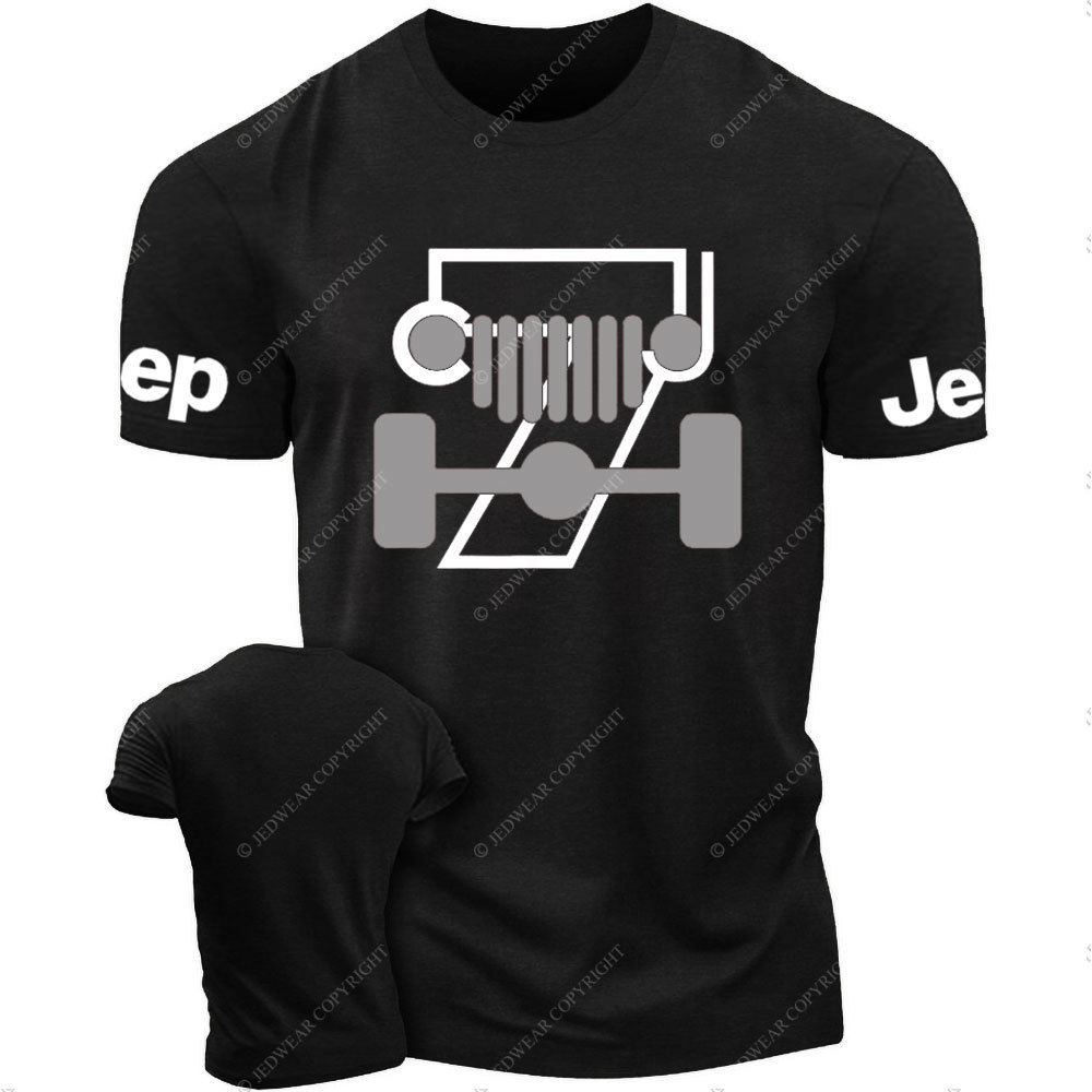 CJ-7 Off-Roading Love Design T-shirt