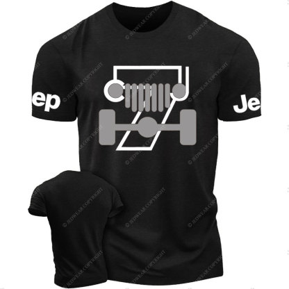 CJ-7 Off-Roading Love Design T-shirt