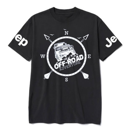 Offroad Adventure Compass Jp Lover T-Shirt