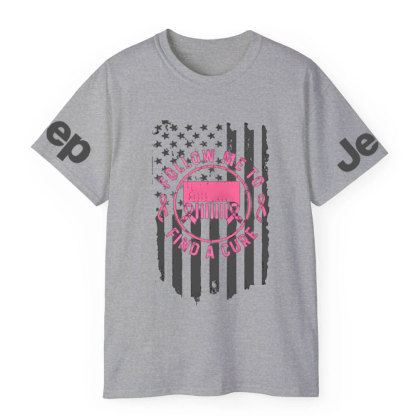 Breast Cancer Jp Follow Me and Find a cure Cance T-Shirt