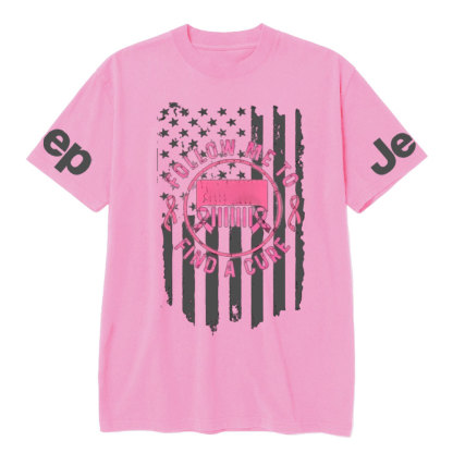 Breast Cancer Jp Follow Me and Find a cure Cance T-Shirt