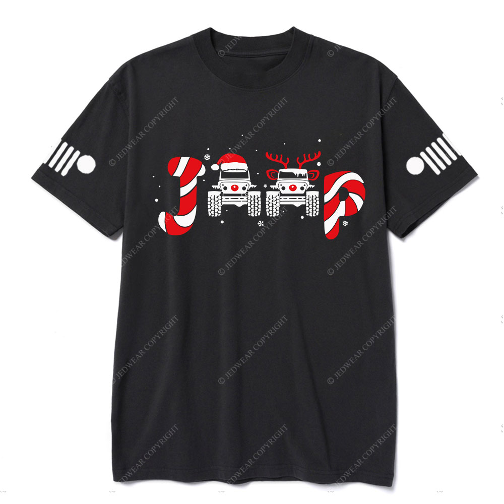 Jp Christmas Santa Claus Deer T-Shirt