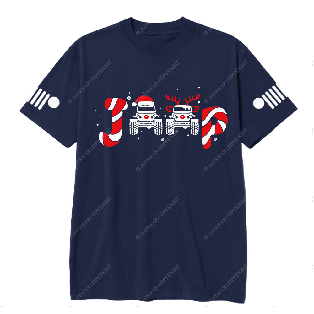 Jp Christmas Santa Claus Deer T-Shirt