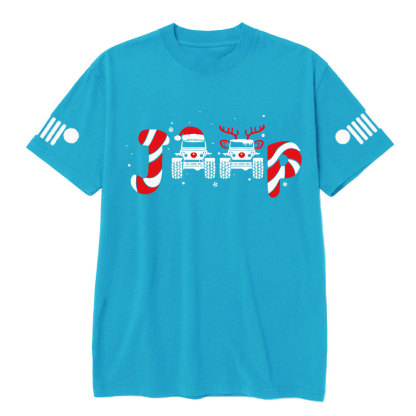 Jp Christmas Santa Claus Deer T-Shirt