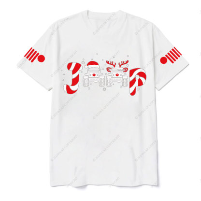 Jp Christmas Santa Claus Deer T-Shirt