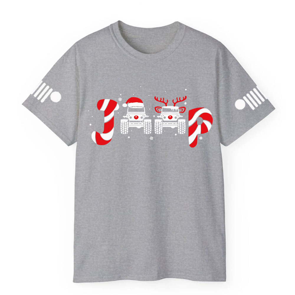 Jp Christmas Santa Claus Deer T-Shirt
