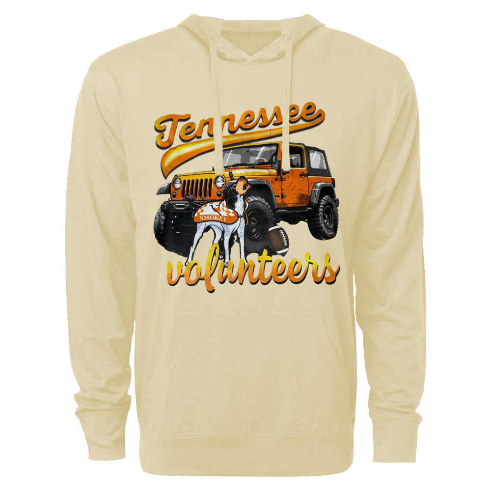 Tennessee Vols Orange Jp Oversized Lightweight Hoodie