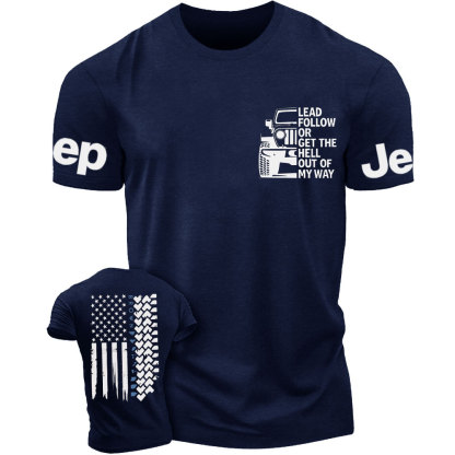 Custom American Offroad USA Flag With Name Jp T-Shirt