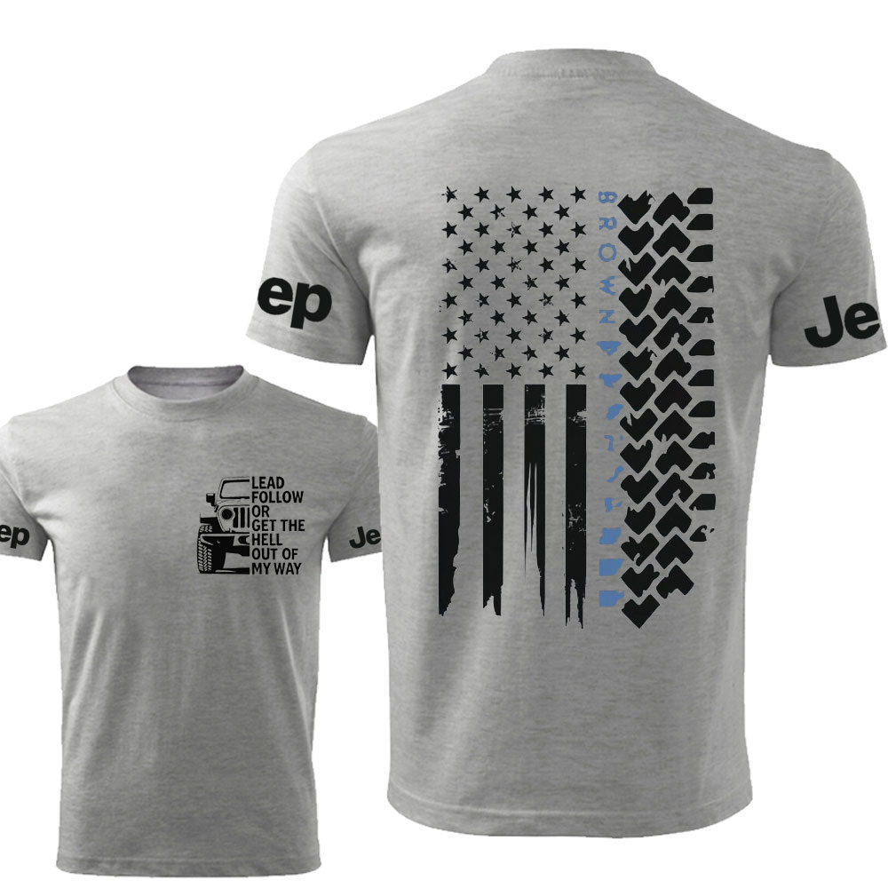 Custom American Offroad USA Flag With Name Jp T-Shirt
