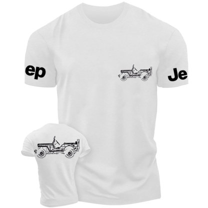 Jp Willys WWII 1941 - 1945 Jp Lover Double Printed T-Shirt