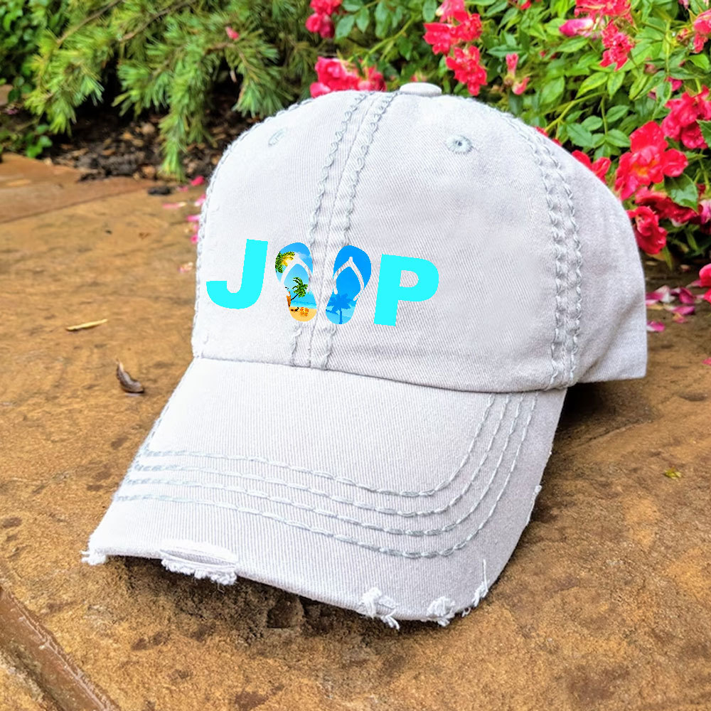 Sea Flip Flops Jp Baseball Cap