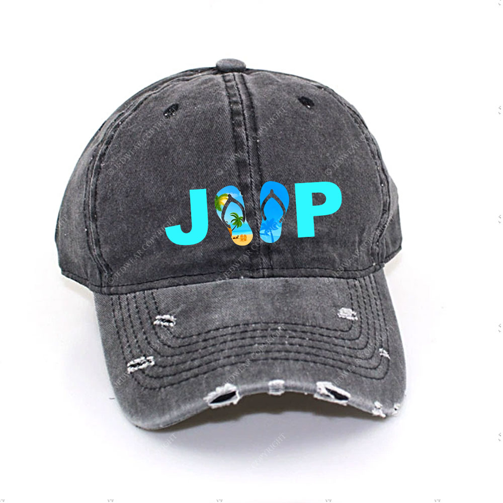 Sea Flip Flops Jp Baseball Cap