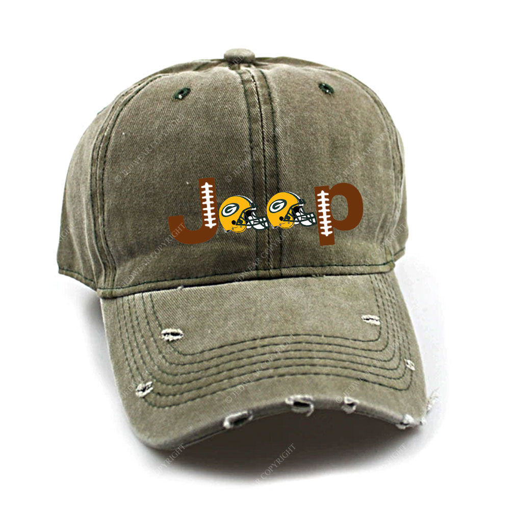 Green Bay Packers Football Jp Baseball Cap