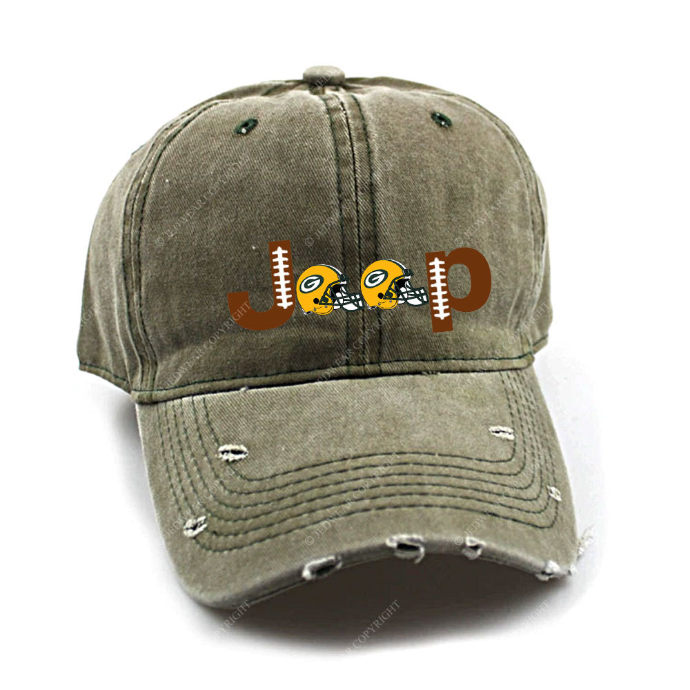 Green Bay Packers Football Jp Baseball Cap