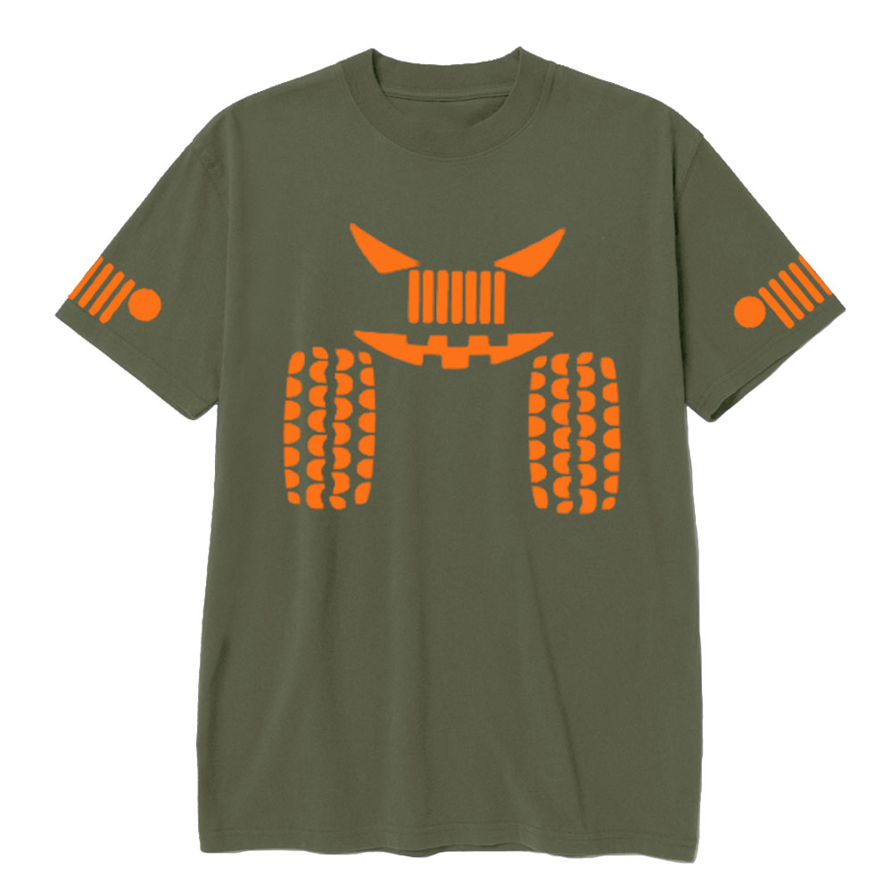 Halloween Monster Jp Face T-Shirt