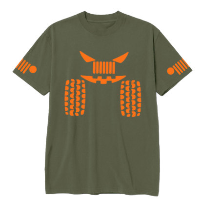 Halloween Monster Jp Face T-Shirt