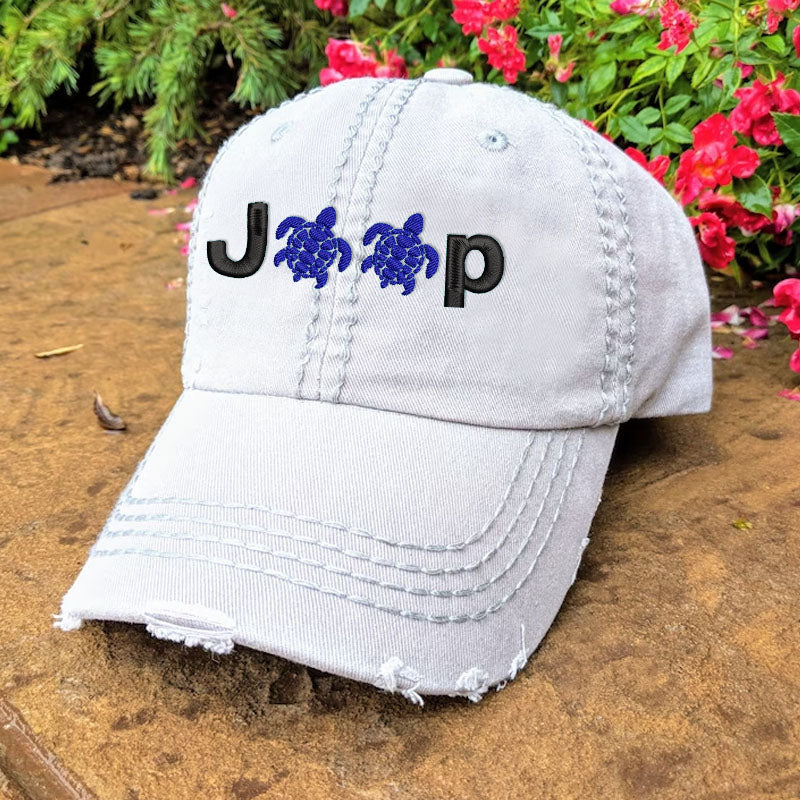 Sea Turtle Jeep Beach Life Baseball Cap Jeep Lover