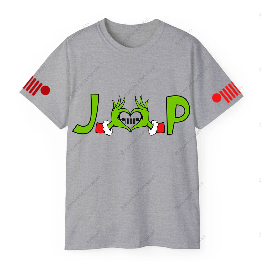 Merry Grinchmas Grinch Jp Heart T-Shirt