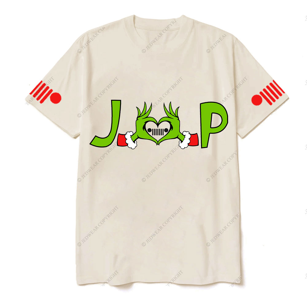 Merry Grinchmas Grinch Jp Heart T-Shirt