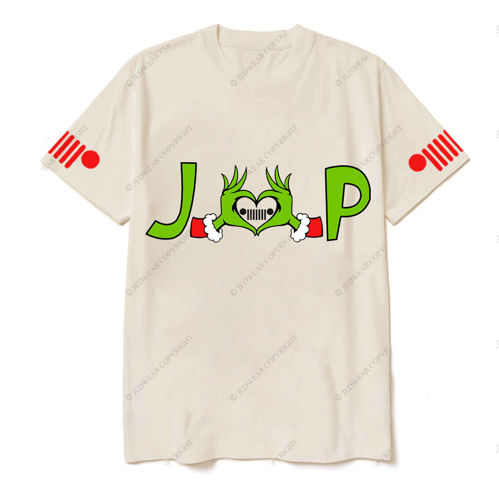 Merry Grinchmas Grinch Jp Heart T-Shirt