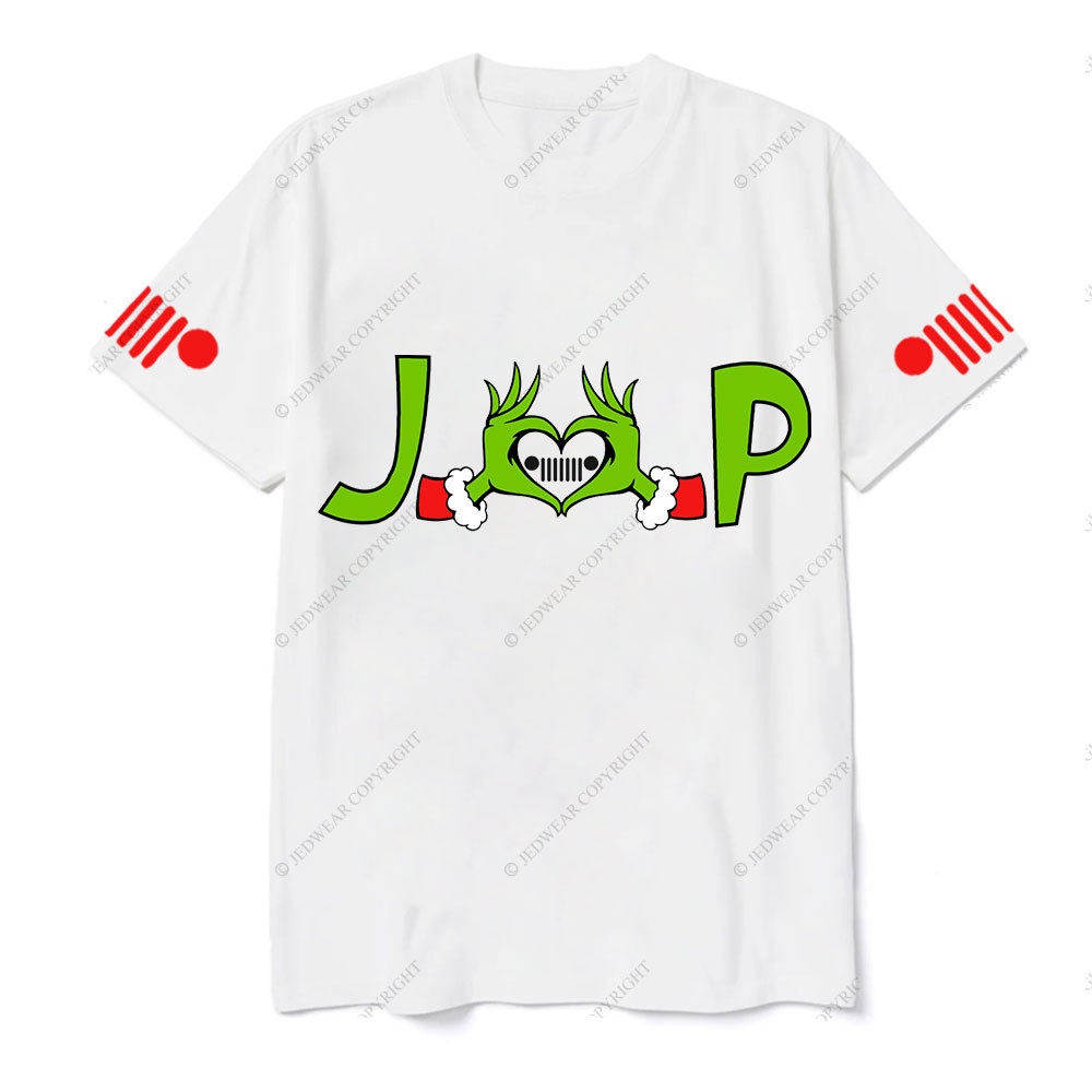 Merry Grinchmas Grinch Jp Heart T-Shirt