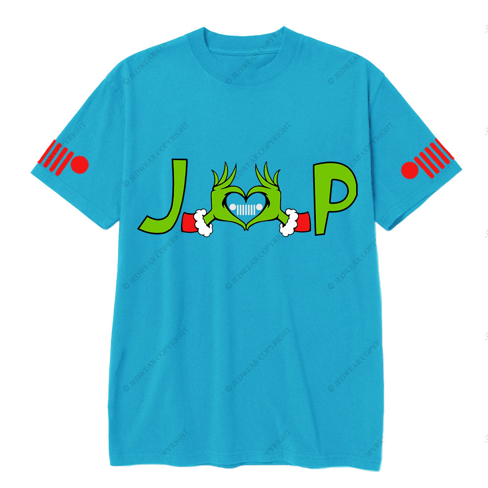 Merry Grinchmas Grinch Jp Heart T-Shirt
